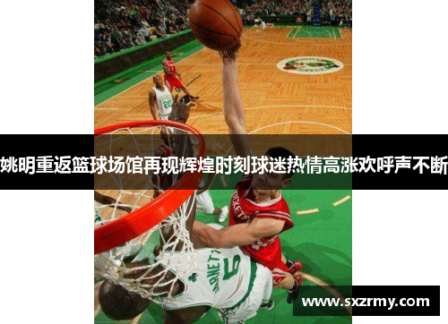 姚明重返篮球场馆再现辉煌时刻球迷热情高涨欢呼声不断